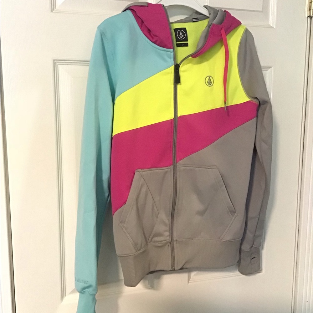 Volcom colourful hoodie